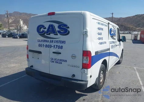 2019 Nissan Nv Cargo Nv2500 Hd S V6 z USA, uszkodzony, nr VIN 1N6BF0KY4KN801009